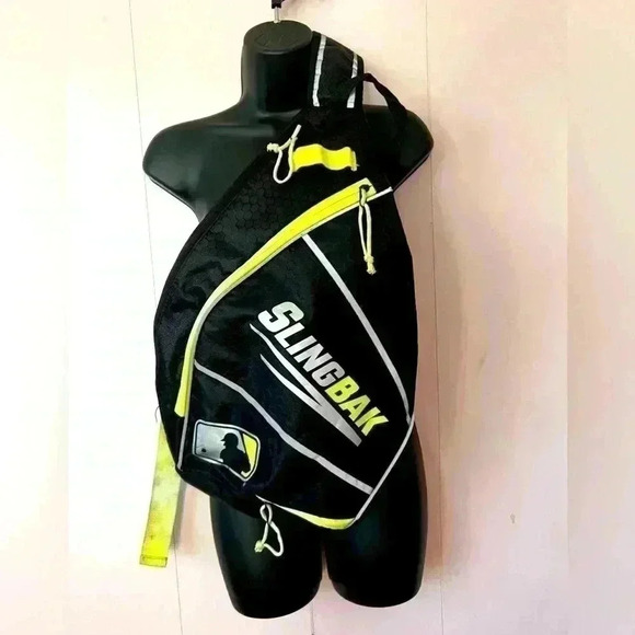 Franklin Sports MLB Slingbak Compact Baseball Bag Youth and T-Ball Equipment Bag - Picture 1 of 4